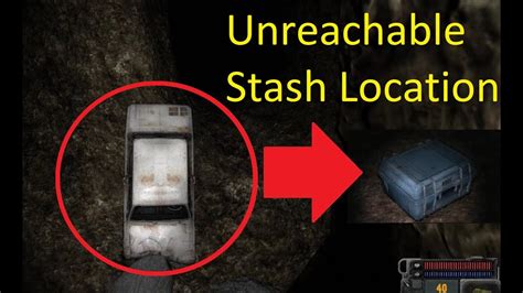 stalker call of pripyat steel box|unreachable stash stalker.